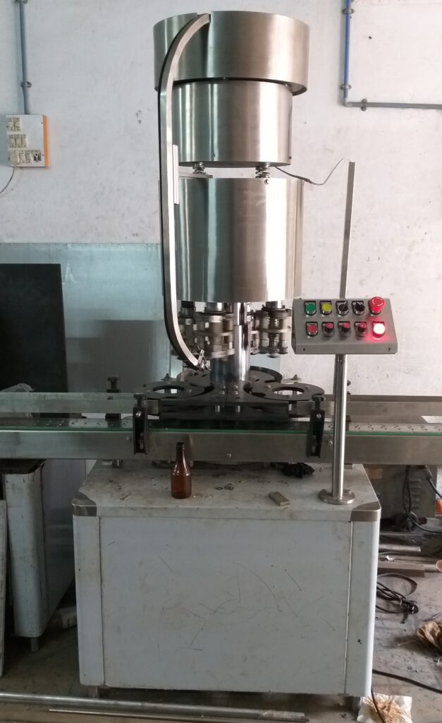 Automatic Four Head Rotary Capping Machine