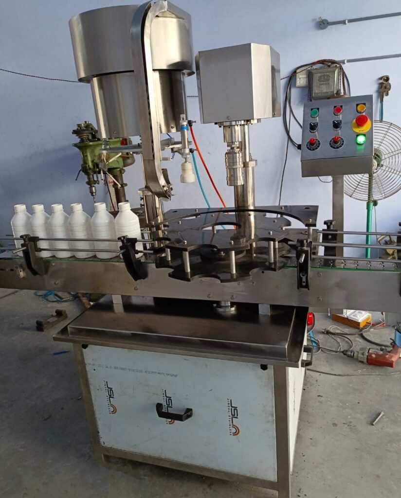 Automatic Single Head Capping Machine